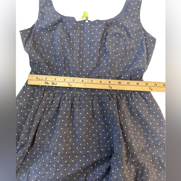 Marc by Marc Jacobs Blue Polka Dot Dress with pockets. Size 6 - Picture 6 of 9